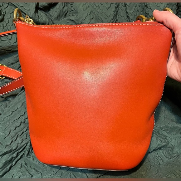 Coach Originals 1941 Archive Duffle 20 In Vermillion/Brass! - Picture 6 of 16